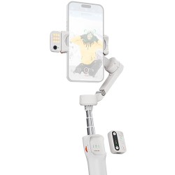 Hohem iSteady V3 AI Smartphone Gimbal with AI Tracker & Fill Light Module (White) Hohem iSteady V3 AI Smartphone Gimbal with AI Tracker & Fill Light Module (White)